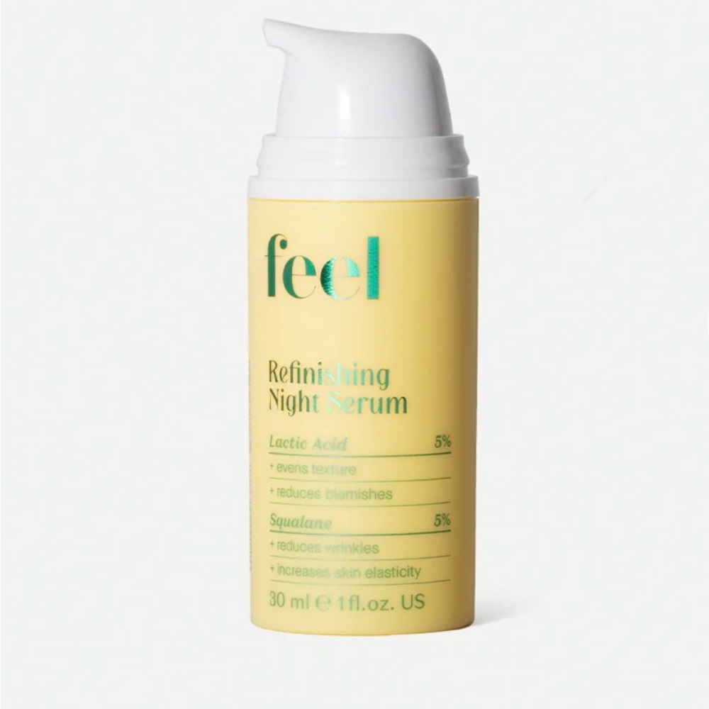 FEEL REFINISHING NIGHT SERUM 5% LACTIC ACID BRAND NEW in the box!